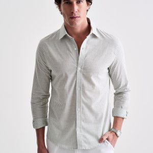 Camisa Stripes ML Ankor